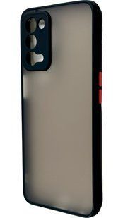 TPU чехол накладка Matte Color Case для OPPO A55 черный 83237 фото
