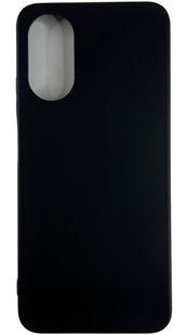 TPU чохол матовий для OPPO A17K (на оппі а17к) чорний 87645 фото