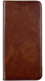 Чохол-книжка Amsterdam для Motorola G22 коричневий 91174 фото