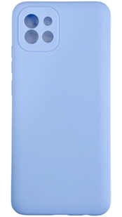 TPU чохол Smitt накладка бампер для Samsung Galaxy A03 2022 (на самсунг а03) блакитний 085142 фото