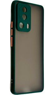 TPU чохол накладка Matte Color Case для Xiaomi 13 Lite темно-зелений 092081 фото