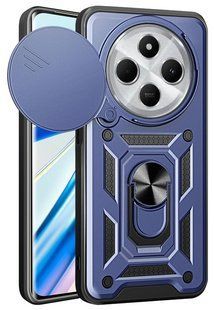 PC + TPU чехол Camshield Armor для Xiaomi Redmi A4 (5G) / синий 202379 фото