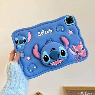 Чохол Stitch case на планшет Apple iPad Mini 6 (8.3") / блакитний 098636 фото