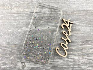 TPU чохол Star Glitter для Apple iPhone 12 Pro прозорий 083191 фото