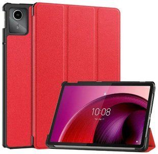 Чехол книжка Crazy Horse на планшет Lenovo Tab K11 2024 (11") / красный 200904 фото