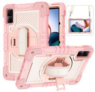 Чехол Carbon Armor Cover Tablet на Xiaomi Redmi Pad SE (11") / (пудровый) 096343 фото