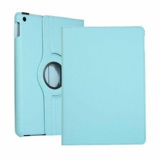 Кожаный чехол книжка 360 на Apple iPad Pro 10.5" (2017) / голубой 094206 фото
