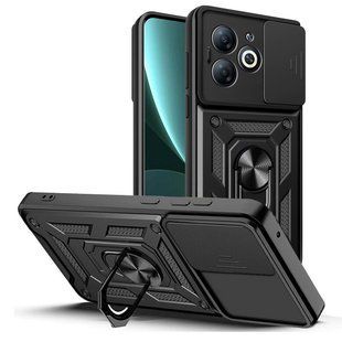 PC + TPU чехол Camshield Armor для Tecno Pop 9 (5G) / черный 097638 фото