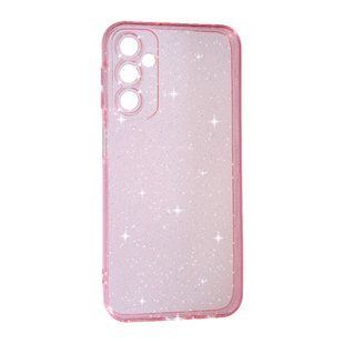 Чохол силіконовий Clear Shine на Samsung Galaxy A14 рожевий 095070 фото