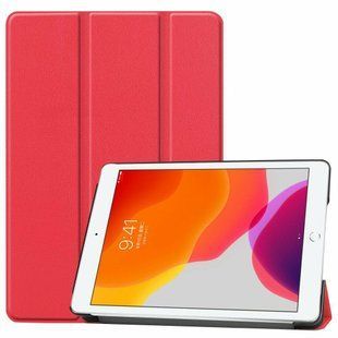 Шкіряний чохол книжка Crazy Horse для iPad Air 3 10.5" (2019) / червоний 094183 фото