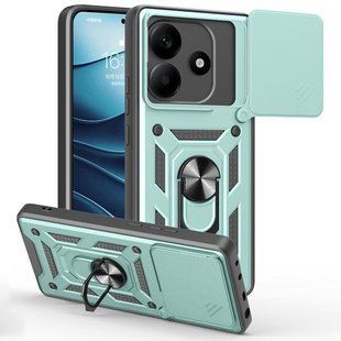 PC + TPU чохол Camshield Armor для Xiaomi Redmi Note 14 (5G) / зелений 099826 фото