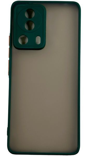 TPU чохол накладка Matte Color Case для Xiaomi 13 Lite темно-зелений 092081 фото