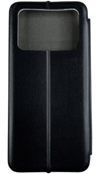 Кожаный чехол книжка Elegant на Poco M4 Pro 4G / черный 87900 фото
