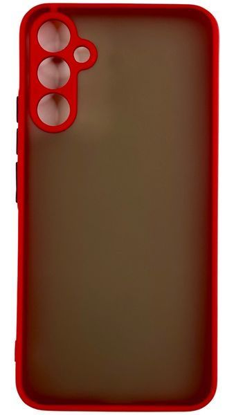 TPU чохол накладка Matte Color Case для Samsung Galaxy A34 червоний 092481 фото