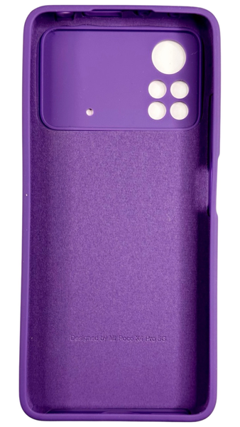 Чохол Soft touch для Poco X4 Pro 5G / фіолетовий 089270 фото