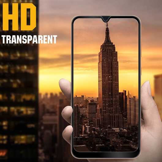 Защитное стекло для ZTE Blade A51 Lite / черный 88670 фото
