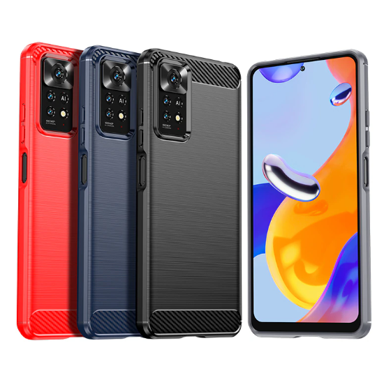 TPU чехол накладка Urban для Xiaomi Redmi Note 11 (5G) / черный 088361 фото