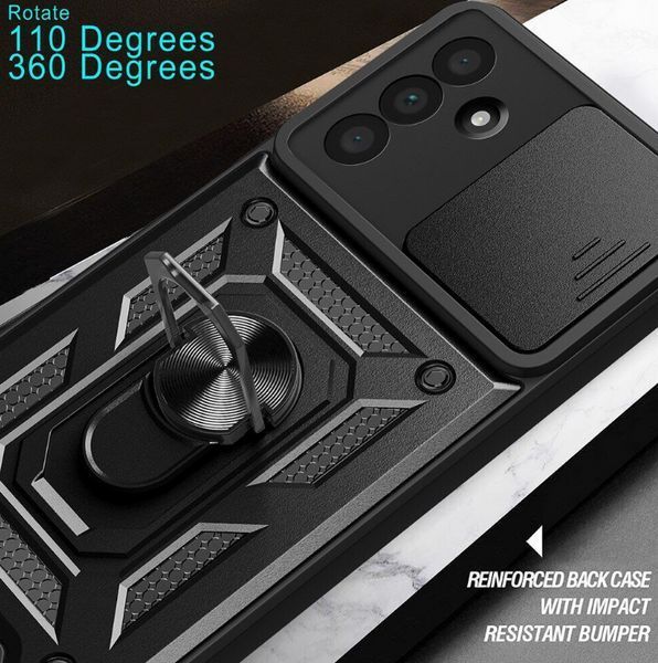 PC + TPU чохол Camshield Armor для Samsung Galaxy A26 / червоний 202391 фото