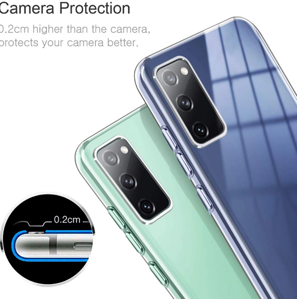 Ультратонкий чехол для Samsung Galaxy A34 5G (на самсунг а34) прозрачный 087952 фото
