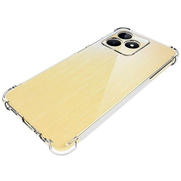 Чехол WXD Силикон противоударный для Realme C53 / прозрачный 093672 фото