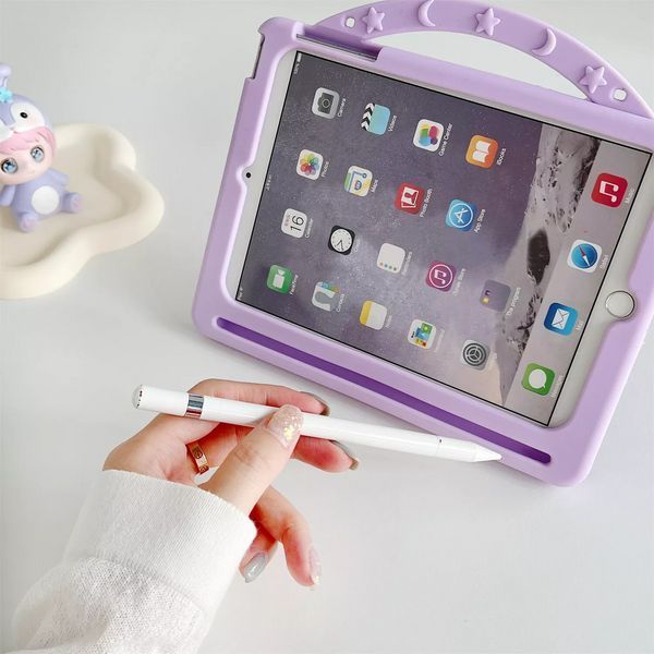 Чохол Happy Case на Apple&nbsp;iPad 10.9" 2022 (10th Gen) / Good Lucy темно-фіолетовий (з ремінцем) 099430 фото