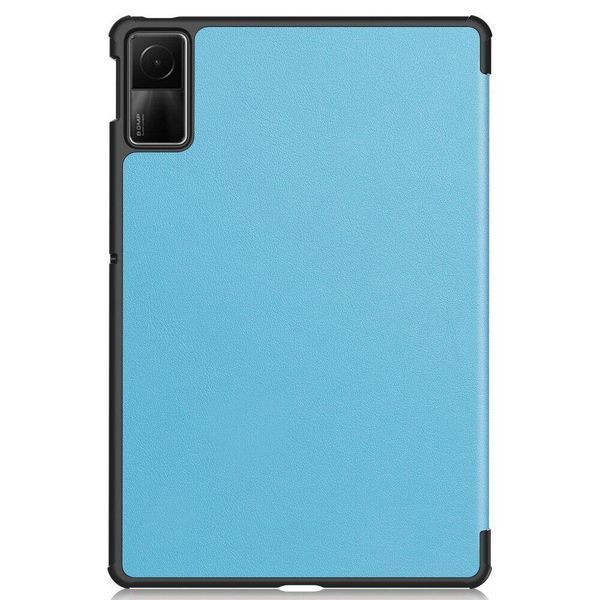 Чехол книжка Crazy Horse на Xiaomi Redmi Pad SE (11") / голубой 091997 фото