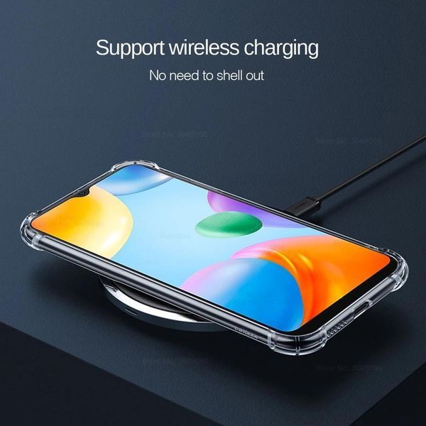 Чохол WXD протиударний для Xiaomi Poco C40 (на поко цей40) прозорий 086051 фото