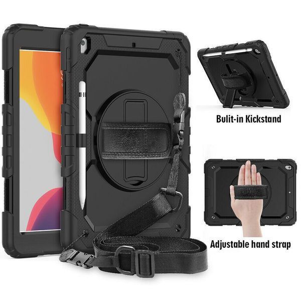 Чехол Armor Cover Tablet на Apple iPad 10.2 (2021 / 2020 / 2019) / черный 091474 фото
