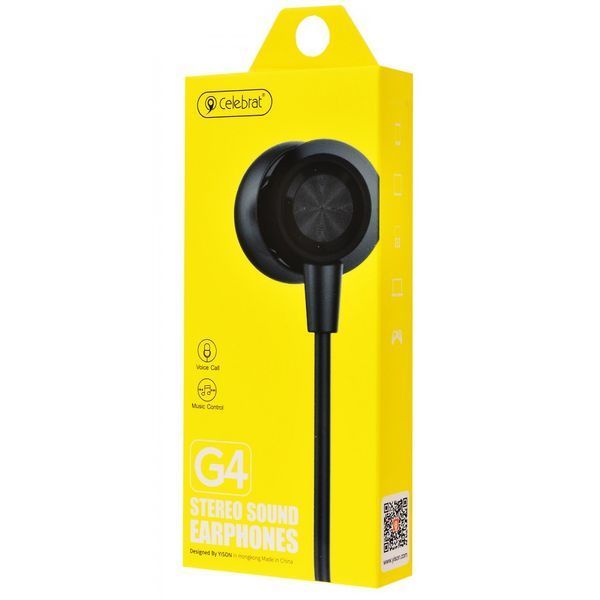 Навушники Celebrat G4 Stereo Sound (2 кольори) 16958 фото