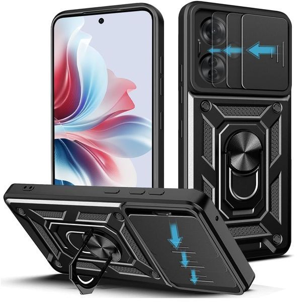 PC + TPU чохол Camshield armor на Oppo Reno 11F / світло-зелений 096794 фото