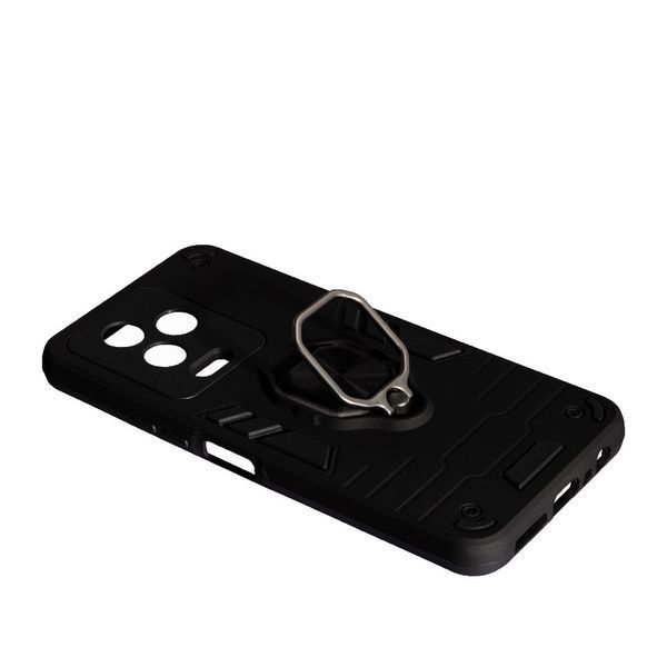 PC + TPU чохол New Transformer для Infinix Note 12 Pro чорний 088321 фото