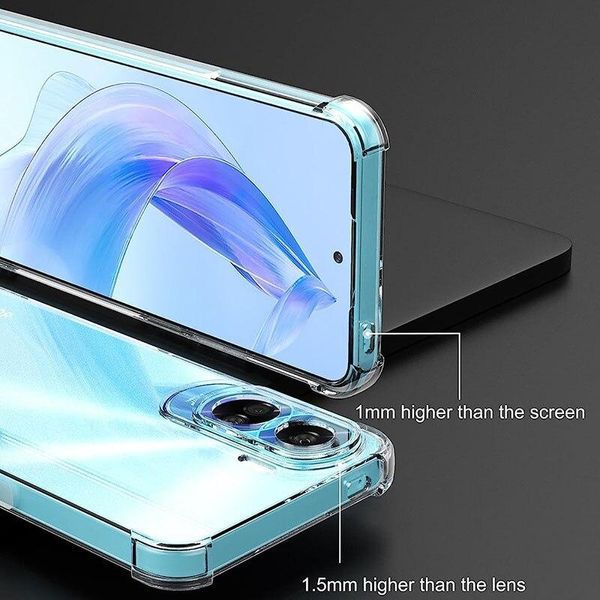 Чехол накладка WXD на Honor 90 Lite / прозрачный 90024 фото