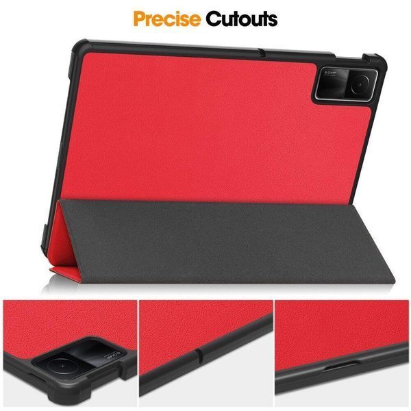 Чехол книжка Crazy Horse на Xiaomi Redmi Pad SE (11") / голубой 091997 фото