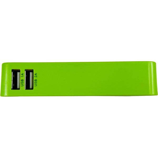 Внешний аккумулятор Power Bank Leyou LY-900 2A 2USB 11200mAh зеленый 085280 фото