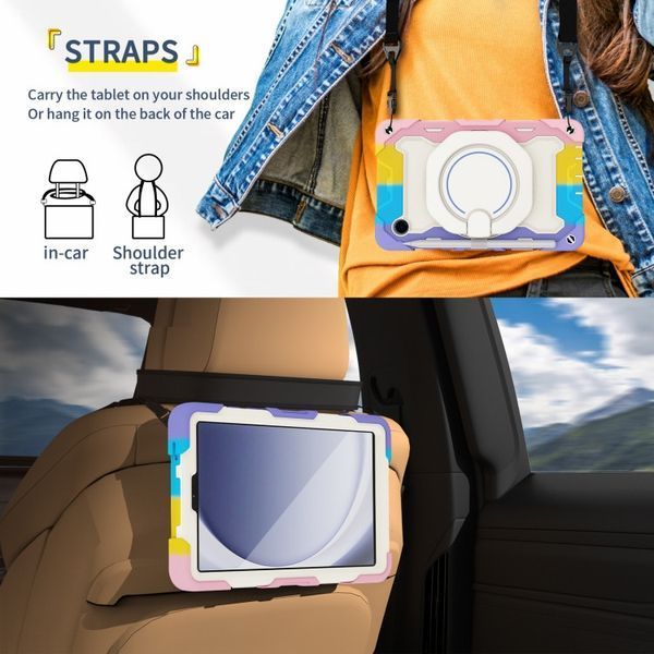 Чехол Rainbow Armor Tablet на Samsung Galaxy Tab A9 Plus (11") / голубой 097936 фото