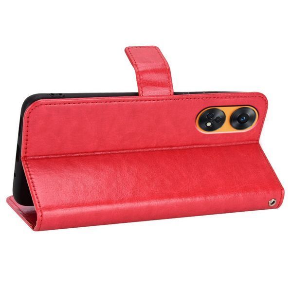 Чехол книжка Book case для OPPO A78 4G (CPH2565) / красный 091274 фото
