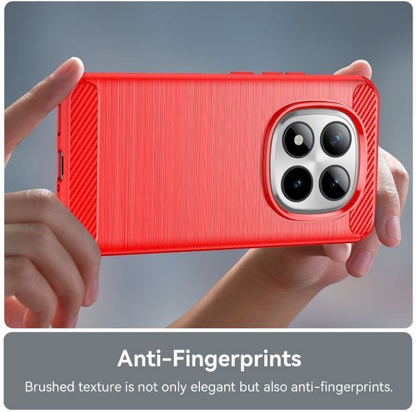 TPU чехол накладка Urban для Xiaomi Redmi Note 15 Pro Plus / красный 204360 фото