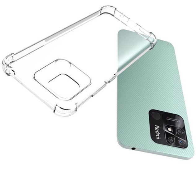 Чохол WXD протиударний для Xiaomi Poco C40 (на поко цей40) прозорий 086051 фото