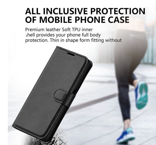 Чехол книжка Lichee для OPPO A38 черный 093096 фото