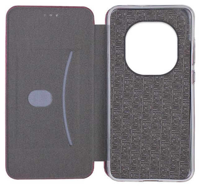 Чохол книжка Elegant book для Xiaomi Redmi Note 14 Pro (5G) / бордовий 202308 фото