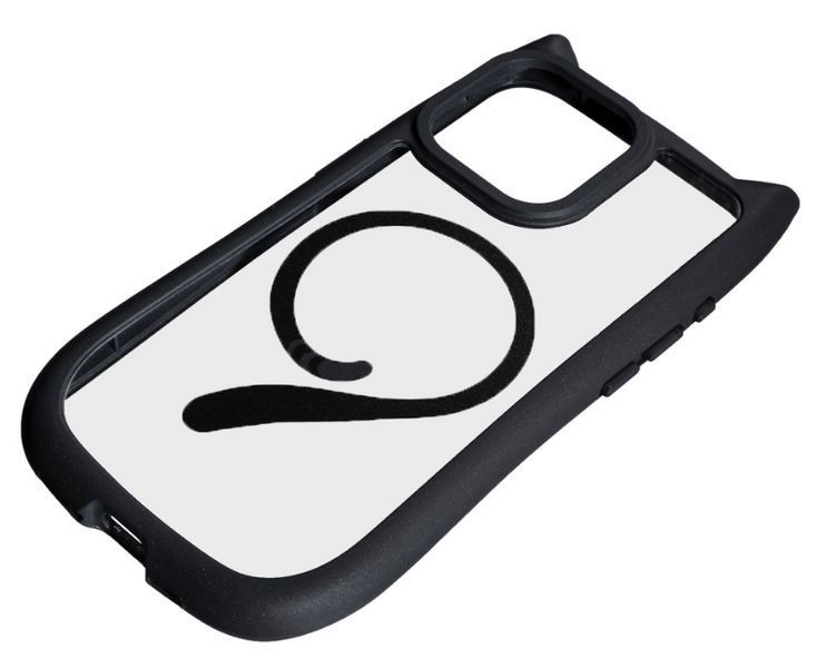 Чехол Cat Case с поддержкой Magsafe для Apple iPhone 14 Pro / black 202969 фото