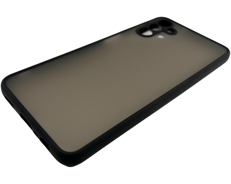 TPU чехол накладка Matte Color Case (TPU) для Samsung Galaxy A13 (на самсунг а13) черный 085862 фото