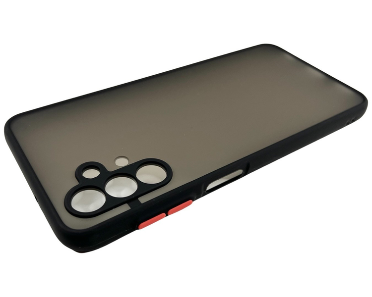 TPU чехол накладка Matte Color Case (TPU) для Samsung Galaxy A13 (на самсунг а13) черный 085862 фото