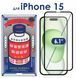 Захисне скло Remax (GL-27) 3D Full-screen для iPhone 15 / чорний 202774 фото 2