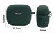 Силиконовый чехол с карабином для JBL Tune 230 TWS&nbsp;(на джбл тюн 230) черный 87400 фото 2