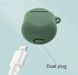 Силиконовый чехол с карабином для Xiaomi Redmi Buds 4 (на бадс 4) белый 87350 фото 4