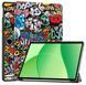 Шкіряний чохол книжка Crazy Horse для OnePlus Pad Lite (11") / graffiti 203714 фото 1