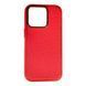 TPU чехол Leather New на iPhone 14 Pro Max (на айфон 14 про макс) красный 086703 фото 1