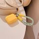 Силіконовий чохол зі шнурком для Airpods Pro 2/жовтий 098843 фото 2