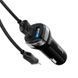 Автомобільна зарядка HOCO Z40 Superior на 2 USB (2.4 A) + Lightning (2 кольори) 87048 фото 6